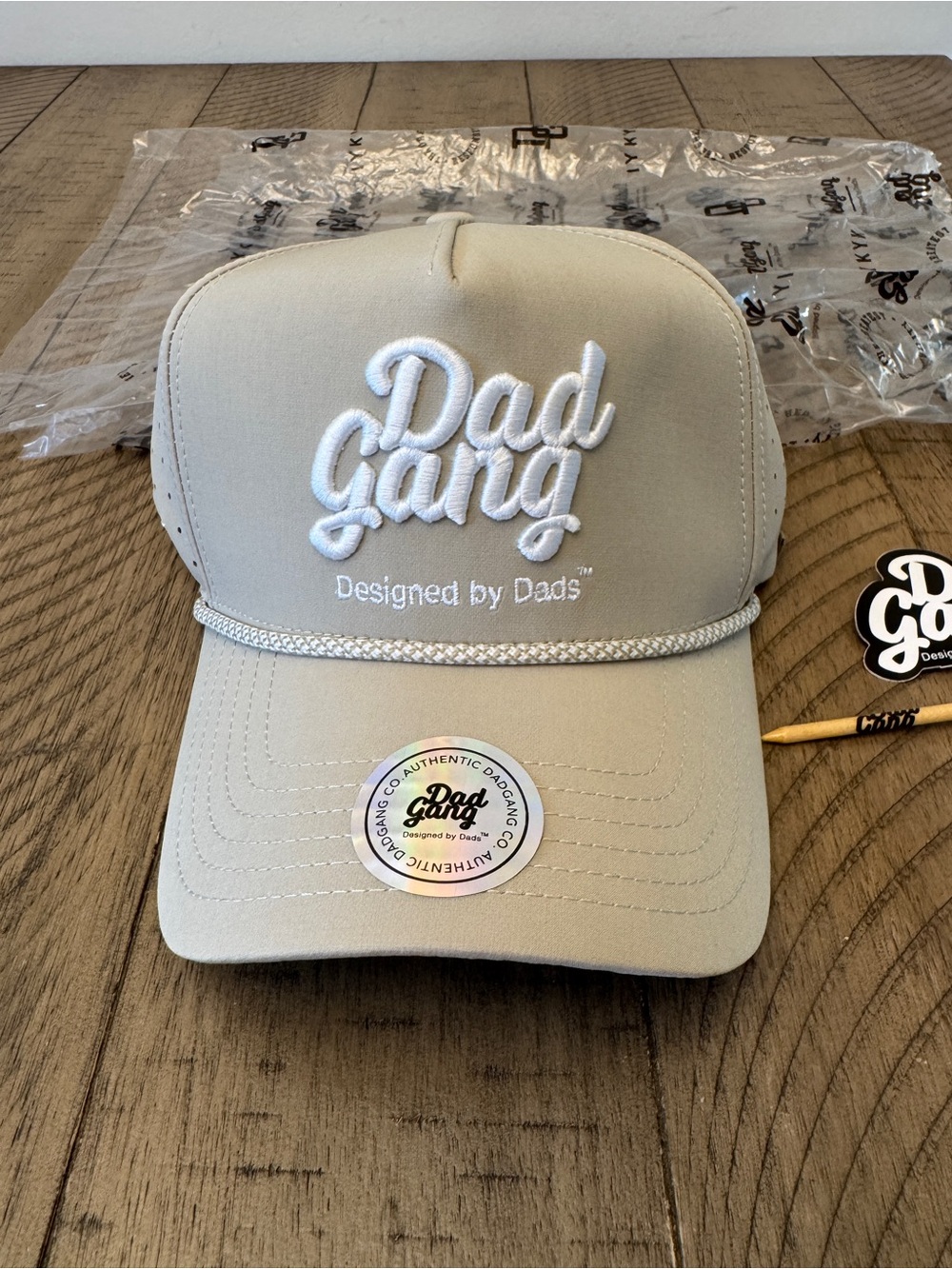 Dad Gang Hat in Fairway Tan